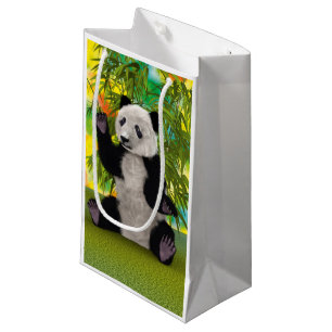 Petit Sac Cadeau Cadeau parfait pour amateur d'animaux mignon ours 
