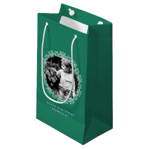 Petit Sac Cadeau Cadres photo Jade Green Fancy Swils