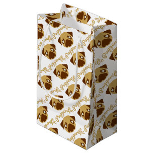 Petit Sac Cadeau Calembour de carlin de Puggerific