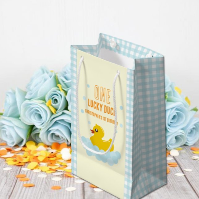 Petit Sac Cadeau Canard 1er anniversaire (Créateur téléchargé)