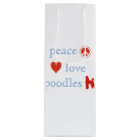 Caniches d'amour de paix