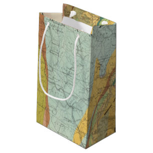 Petit Sac Cadeau Carte géologique du New Hampshire 2