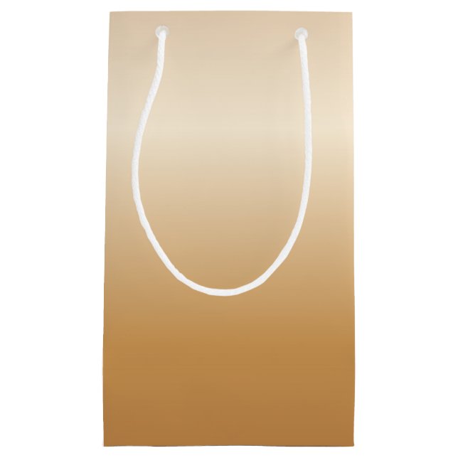 Petit Sac Cadeau Cellules de cuivre métallique (Devant)