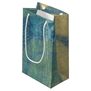 Petit Sac Cadeau Cercles et panneaux multicolores