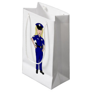 Petit Sac Cadeau Certaines femmes, agents de police de la Maison Bl