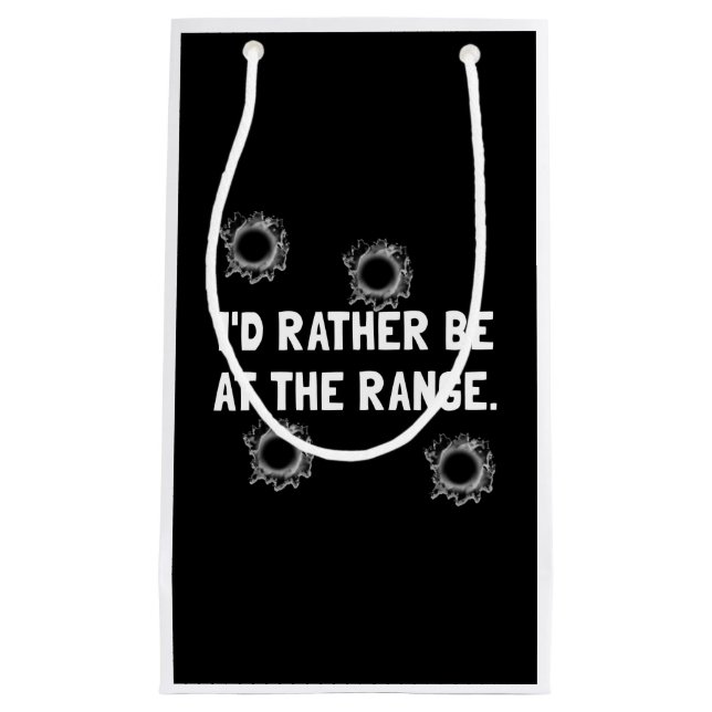 Petit Sac Cadeau Chaîne d'arme à feu (Devant)