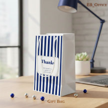 Chic rayures verticales bleues marine pour Entrepr