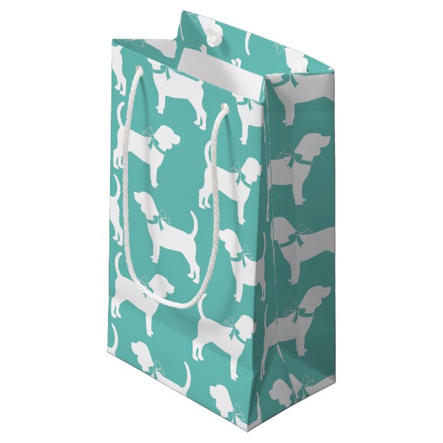 Petit Sac Cadeau Chien beagle Chien Chien Chien Chien Chien Chien C (Devant Angle)