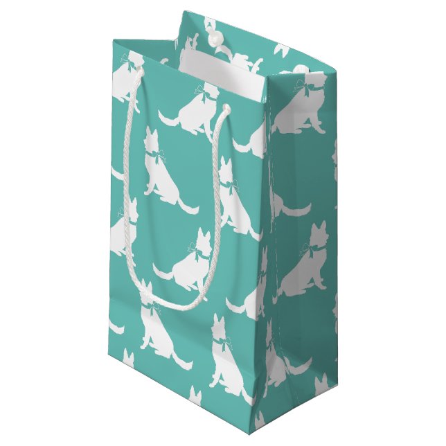 Petit Sac Cadeau Chien Chien Chien Chien Allemand Chien Chien Chien (Devant Angle)