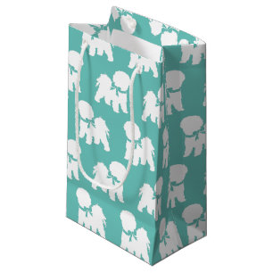 Petit Sac Cadeau Chien de Bichon Frise Puppy