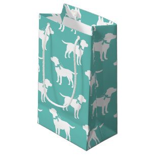 Petit Sac Cadeau Chien Labrador Black Lab Puppy