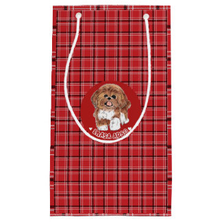 Petit Sac Cadeau Chien Lhasa Apso