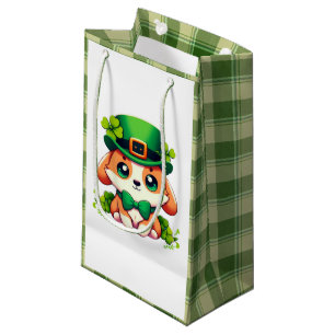 Petit Sac Cadeau Chiot de la Saint-Patricks