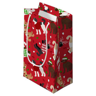 Petit Sac Cadeau Christmas Goldendoodle Labradoodle