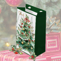 Christmas Tree Gift Bag