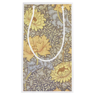 Petit Sac Cadeau Chrysanthème Fleurs de Maman William Morris