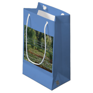 Petit Sac Cadeau Claude Monet Japon Footbridge & Water Lily Pool
