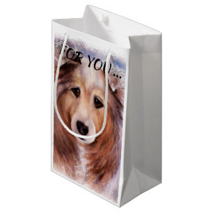 PETIT SAC CADEAU COLLIE GORGEUSE