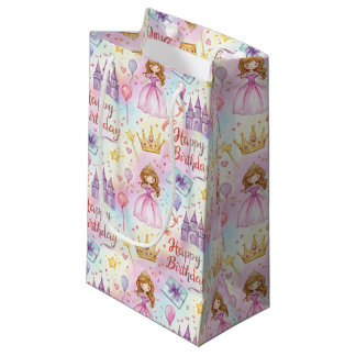 Petit Sac Cadeau Conception aquarelle de princesse magique pour ann