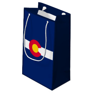 Petit Sac Cadeau Conception de drapeau d'état du Colorado