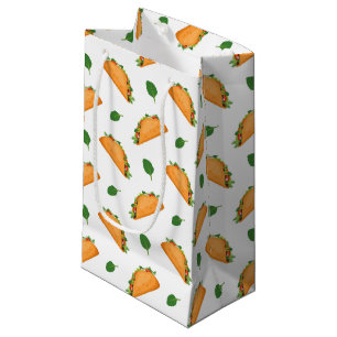 Petit Sac Cadeau Cool fiesta carrelé parti taco