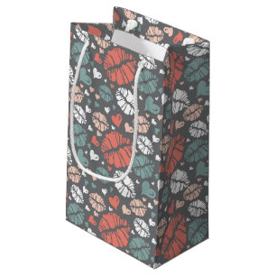 Petit Sac Cadeau Copie de baiser et motif de coeur