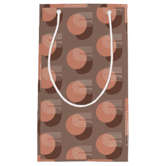 Petit Sac Cadeau Coucher de soleil Retro Blush