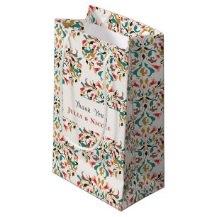 Petit Sac Cadeau Couronne florale élégante romantique moderne de ma