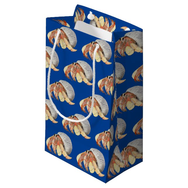 Petit Sac Cadeau Crabe hermite (Devant Angle)