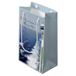 Petit Sac Cadeau Croisière sur la coutume de rangée de balcon