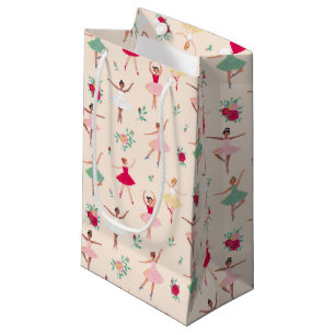 Petit Sac Cadeau Cute Ballerina Fille fête d'anniversaire