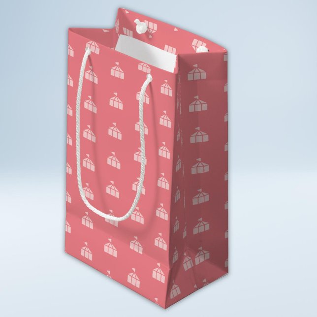 Petit Sac Cadeau Cute Pink Carnival Circus (Créateur téléchargé)