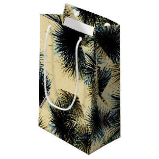 Petit Sac Cadeau Dans la nuance de couleur beige