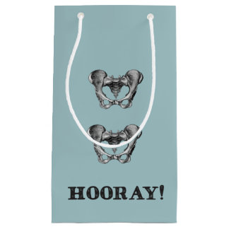 Petit Sac Cadeau De hanche de hanche message d'anatomie hourra