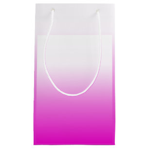 Petit Sac Cadeau Design Arrière - plan rose Ombr Gradient-60416