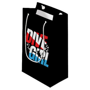 Petit Sac Cadeau Diver de plongée cadeau pour les femmes, Dive Girl