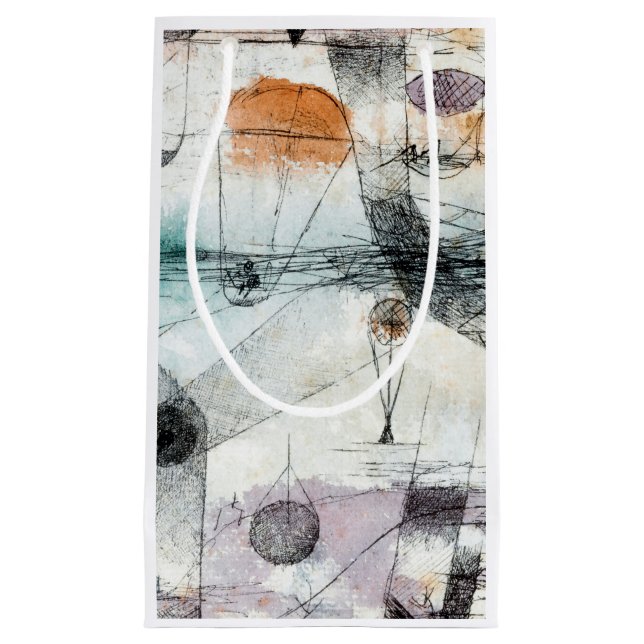 Petit Sac Cadeau Domaine d'Air Paul Klee Expressionniste Abstrait (Devant)