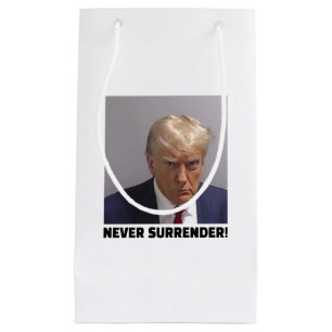 Petit Sac Cadeau Donald J Trump Tir De Mug - Ne Cessez Jamais La Lo