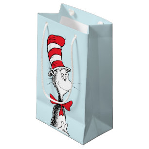 Petit Sac Cadeau Dr. Seuss Le Chat dans le Chapeau Debout Fier