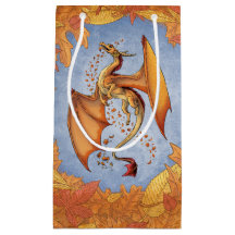 Dragon d'Orange d'Art Imaginaire d'automne