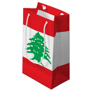 Petit Sac Cadeau Drapeau libanais