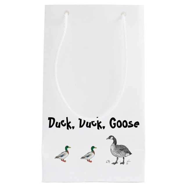 Petit Sac Cadeau Duck Duck Goose Funny Kids Jeu jeu de dessin jeu j (Devant)