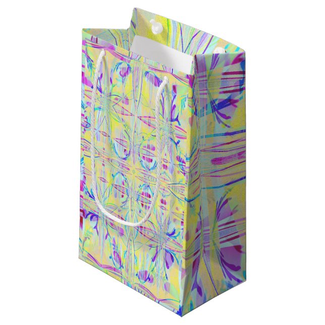 Petit Sac Cadeau Easter Pastel Abstract Design Gift Bag (Devant Angle)
