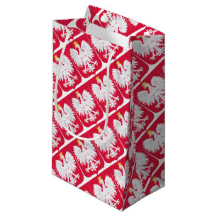 Petit Sac Cadeau Emblème polonais - Bouclier polonais - Herbe Pols