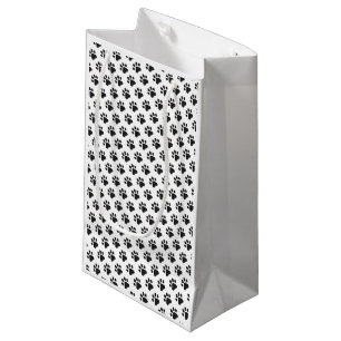 Petit Sac Cadeau Empreintes de pattes Animaux de compagnie chat chi