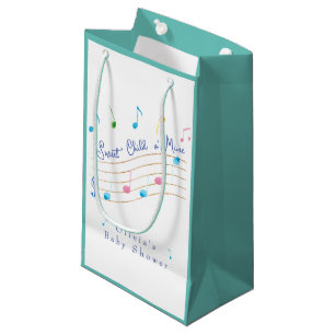 Petit Sac Cadeau Enfant doux de mon Baby shower musical
