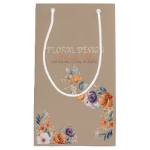Entreprise de design floral - Bohème Kraft rustiqu