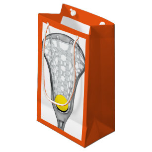 Petit Sac Cadeau Équipe de crosse de filles Orange