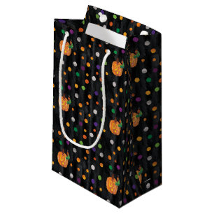 Petit Sac Cadeau Eric Carle   Halloween Polka Motif