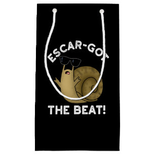 Petit Sac Cadeau Escar a obtenu le Beat Funny Français Snail Pun Da